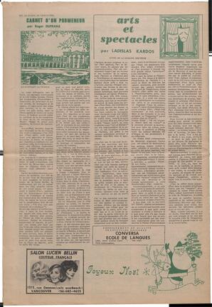 Le Soleil de Vancouver, December 18, 1970, page 16