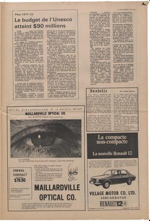 Le Soleil de Vancouver, December 18, 1970, page 13