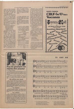 Le Soleil de Vancouver, December 18, 1970, page 11