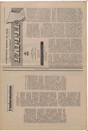 Le Soleil de Vancouver, December 18, 1970, page 7