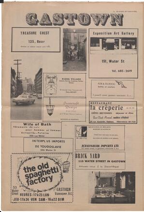Le Soleil de Vancouver, November 27, 1970, page 10