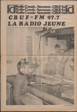 Le Soleil de Vancouver, November 20, 1970, page 12