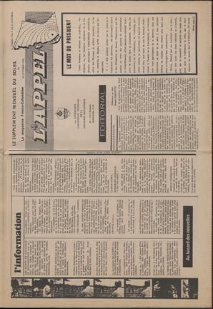 Le Soleil de Vancouver, October 23, 1970, page 15