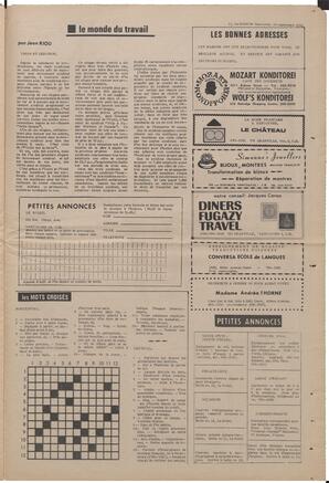 Le Soleil de Vancouver, September 18, 1970, page 15