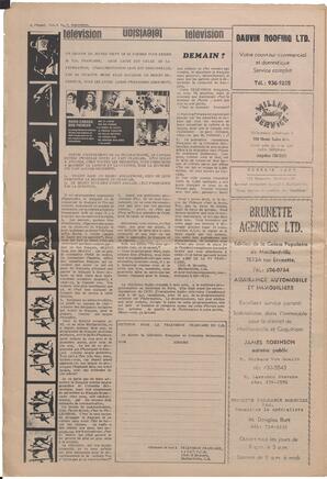 Le Soleil de Vancouver, September 18, 1970, page 10
