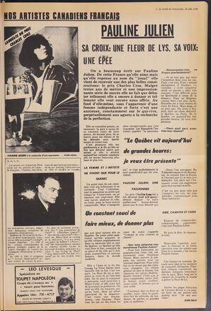 Le Soleil de Vancouver, June 26, 1970, page 8