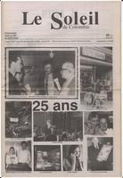 Le Soleil de Colombie, April 23, 1993