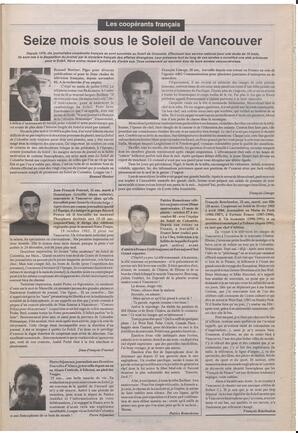 Le Soleil de Colombie, April 23, 1993, page 5