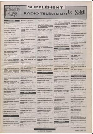 Le Soleil de Colombie, April 23, 1993, page 11