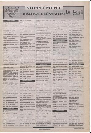 Le Soleil de Colombie, April 2, 1993, page 5