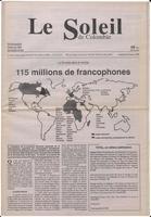 Le Soleil de Colombie, March 19, 1993