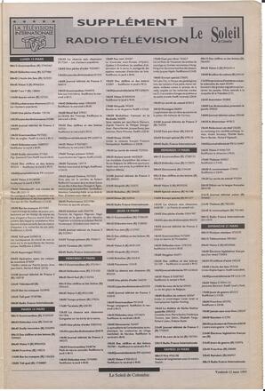 Le Soleil de Colombie, March 12, 1993, page 7