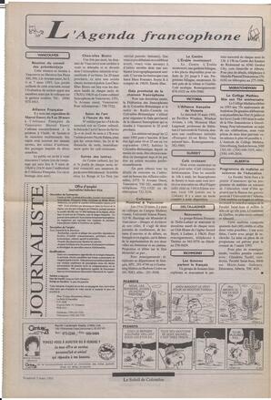 Le Soleil de Colombie, March 5, 1993, page 8