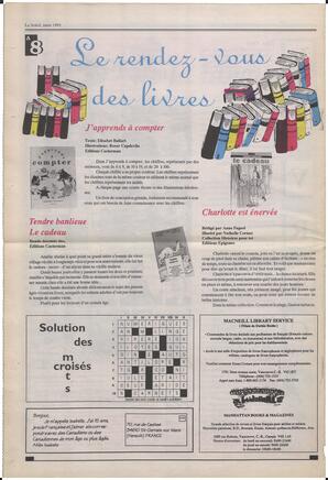 Le Soleil de Colombie, March 5, 1993, page 22