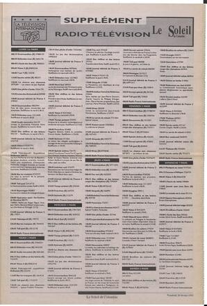 Le Soleil de Colombie, February 26, 1993, page 7