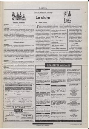 Le Soleil de Colombie, February 19, 1993, page 15