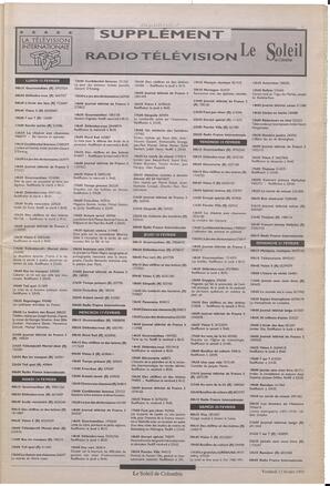 Le Soleil de Colombie, February 12, 1993, page 7