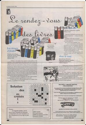 Le Soleil de Colombie, February 12, 1993, page 24