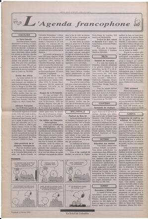 Le Soleil de Colombie, February 12, 1993, page 10