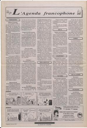 Le Soleil de Colombie, February 5, 1993, page 10