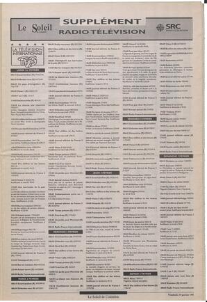 Le Soleil de Colombie, January 29, 1993, page 7