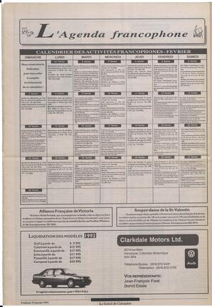 Le Soleil de Colombie, January 29, 1993, page 10