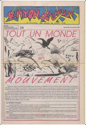 Le Soleil de Colombie, January 8, 1993, page 16