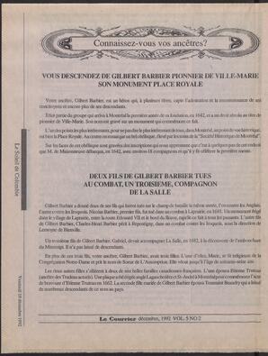 Le Soleil de Colombie, December 18, 1992, page 31