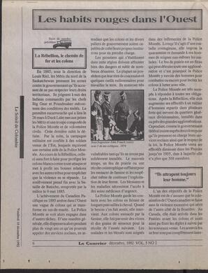 Le Soleil de Colombie, December 18, 1992, page 29