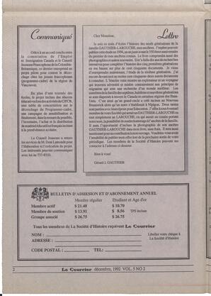 Le Soleil de Colombie, December 18, 1992, page 25