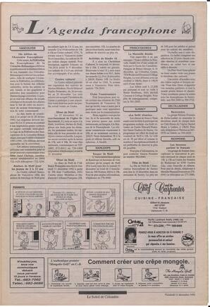 Le Soleil de Colombie, December 11, 1992, page 7