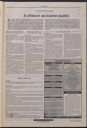 Le Soleil de Colombie, December 4, 1992, page 14