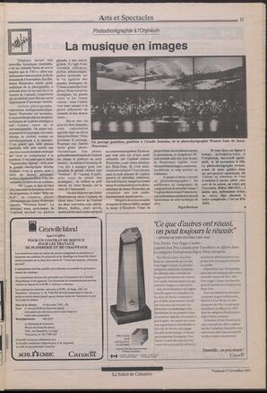 Le Soleil de Colombie, November 27, 1992, page 10