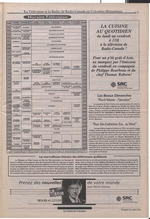 Le Soleil de Colombie, October 30, 1992, page 12