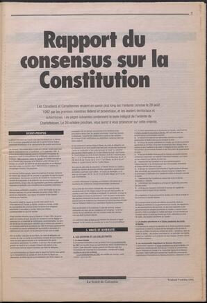 Le Soleil de Colombie, October 9, 1992, page 5