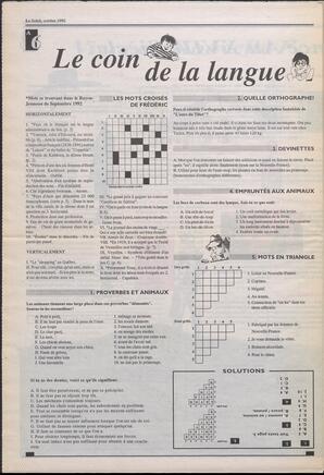 Le Soleil de Colombie, October 9, 1992, page 25
