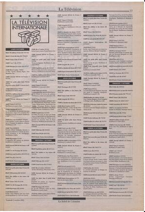 Le Soleil de Colombie, October 2, 1992, page 17