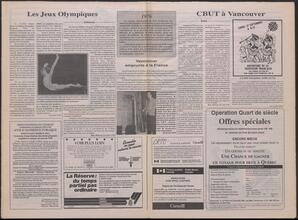 Le Soleil de Colombie, September 25, 1992, page 10