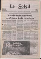Le Soleil de Colombie, September 18, 1992