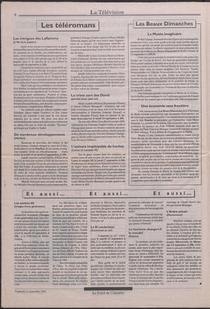 Le Soleil de Colombie, September 11, 1992, page 8