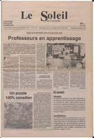 Le Soleil de Colombie, September 4, 1992