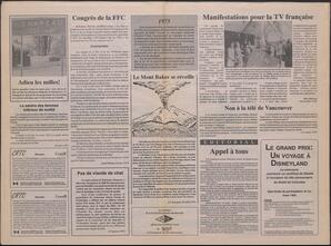Le Soleil de Colombie, August 28, 1992, page 10