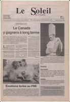 Le Soleil de Colombie, August 21, 1992