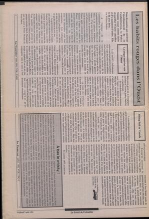 Le Soleil de Colombie, August 7, 1992, page 12
