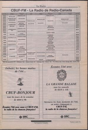 Le Soleil de Colombie, July 31, 1992, page 12
