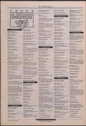 Le Soleil de Colombie, July 24, 1992, page 10