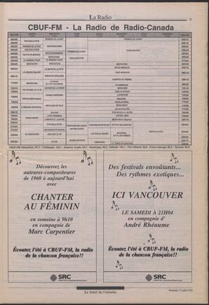 Le Soleil de Colombie, July 17, 1992, page 9