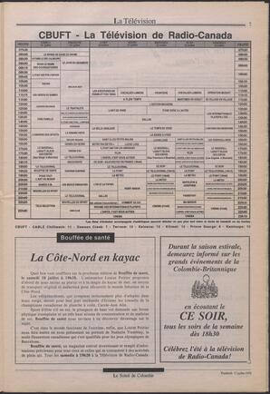 Le Soleil de Colombie, July 17, 1992, page 7