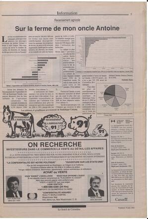 Le Soleil de Colombie, June 19, 1992, page 5