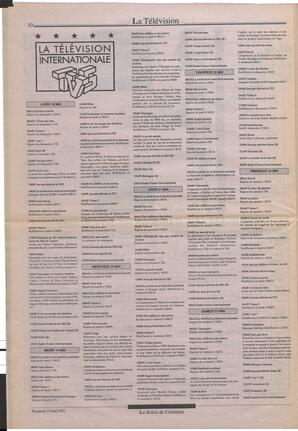 Le Soleil de Colombie, May 15, 1992, page 10